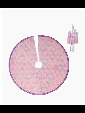 Hallmark Miniature Princess Tree Topper And Skirt